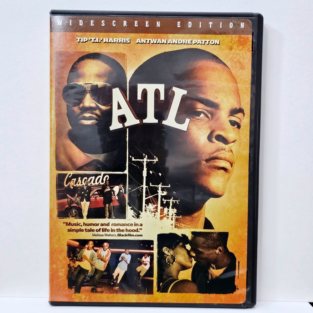 ATL Widescreen‎ Edition DVD 2006 T.I. Tip Harris Big Boi Atlanta Skating Drama